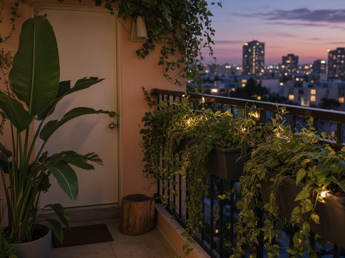 Balkon-Pflanzkasten Set
